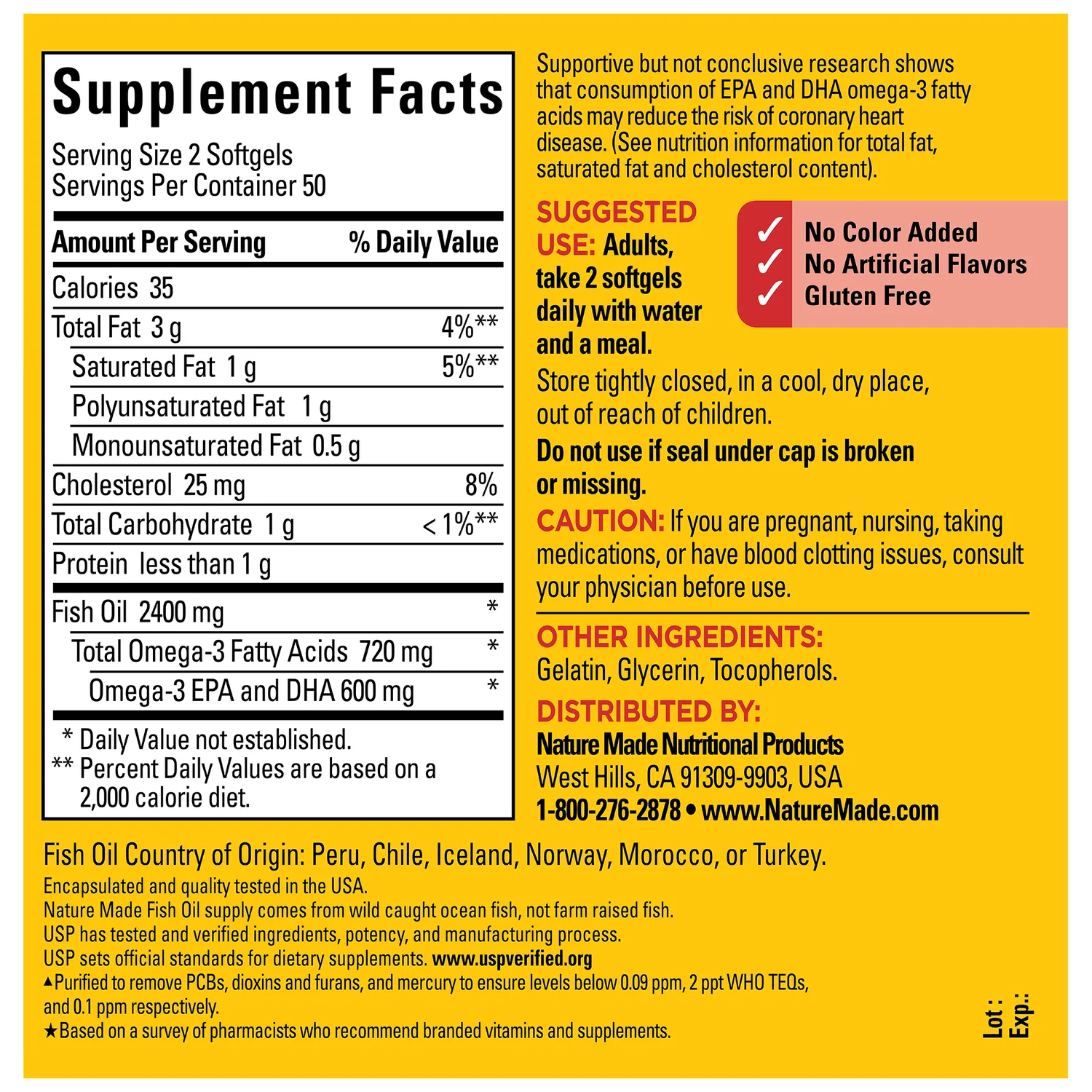 Fish Oil 1200 mg — image 2 of 9