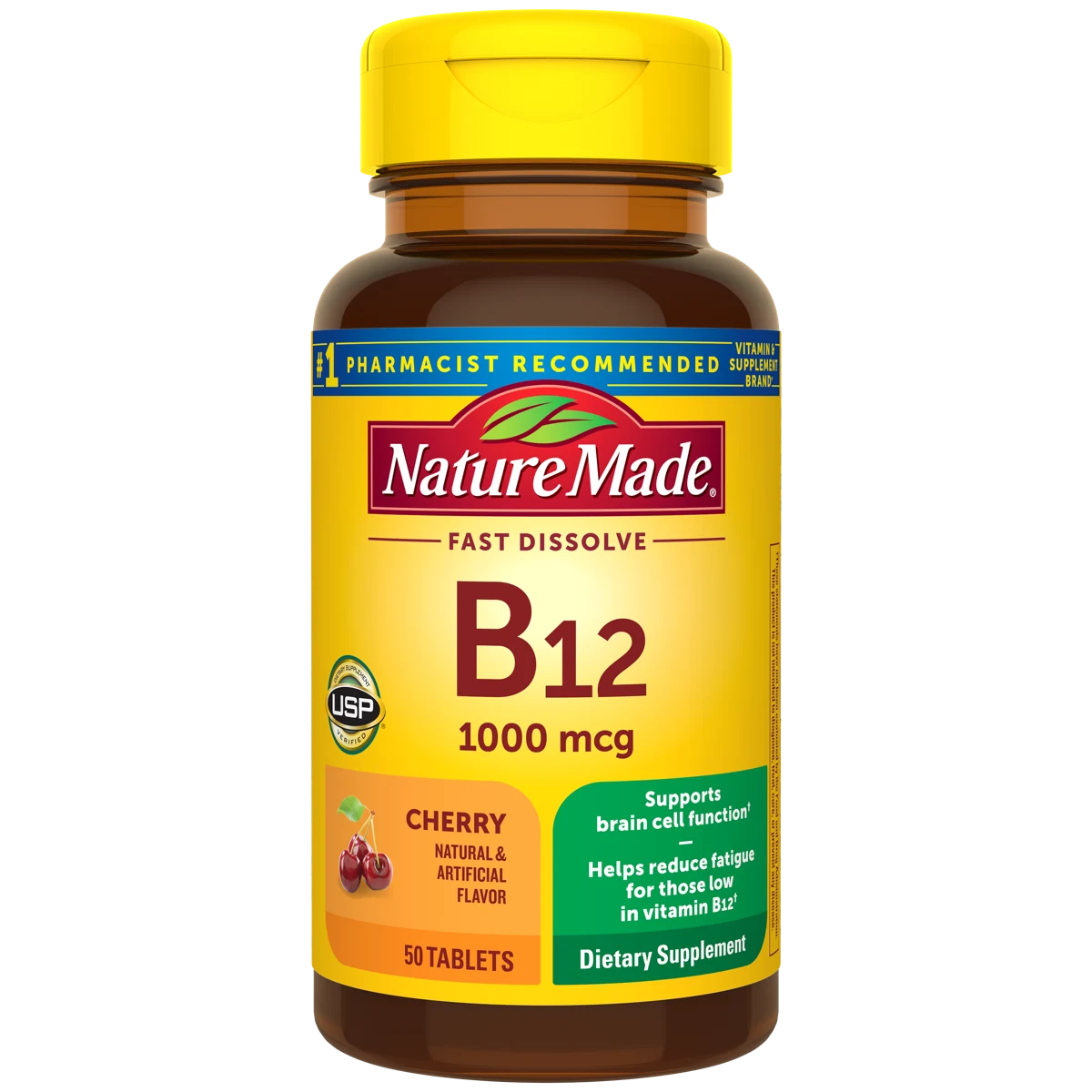 Vitamin B12 1000 mcg Fast Dissolve Tablets