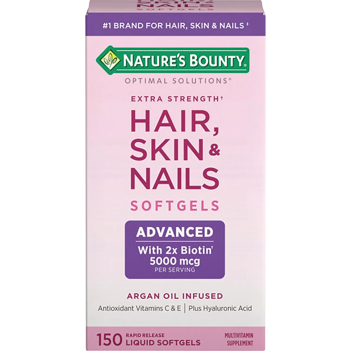 Extra Strength Hair, Skin & Nails Softgels