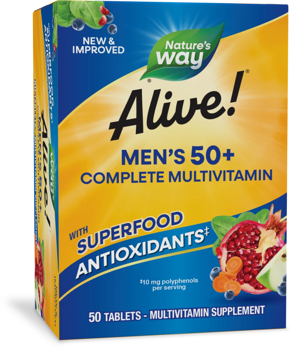 Alive! Men's 50+ Complete Multivitamin