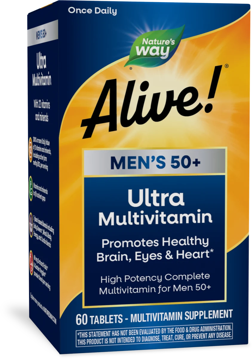 Alive! Men's 50+ Ultra Multivitamin