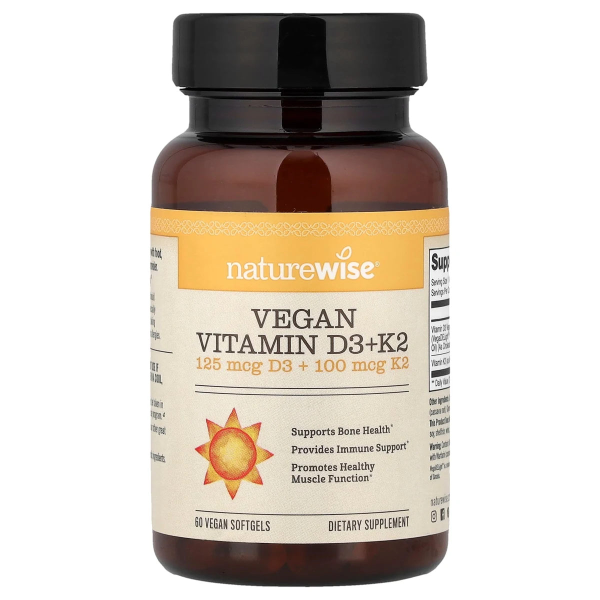 Vegan Vitamin D3 + K2