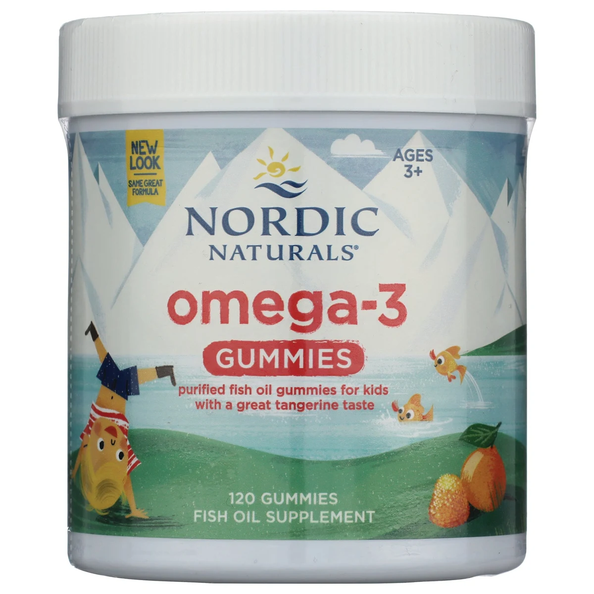 Kids Omega-3 Gummies - Tangerine