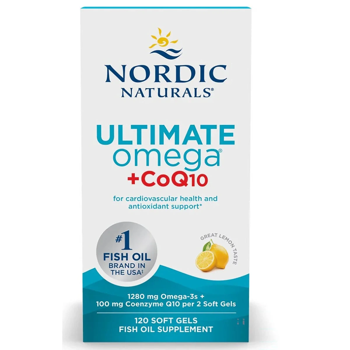 Ultimate Omega + CoQ10 - Lemon
