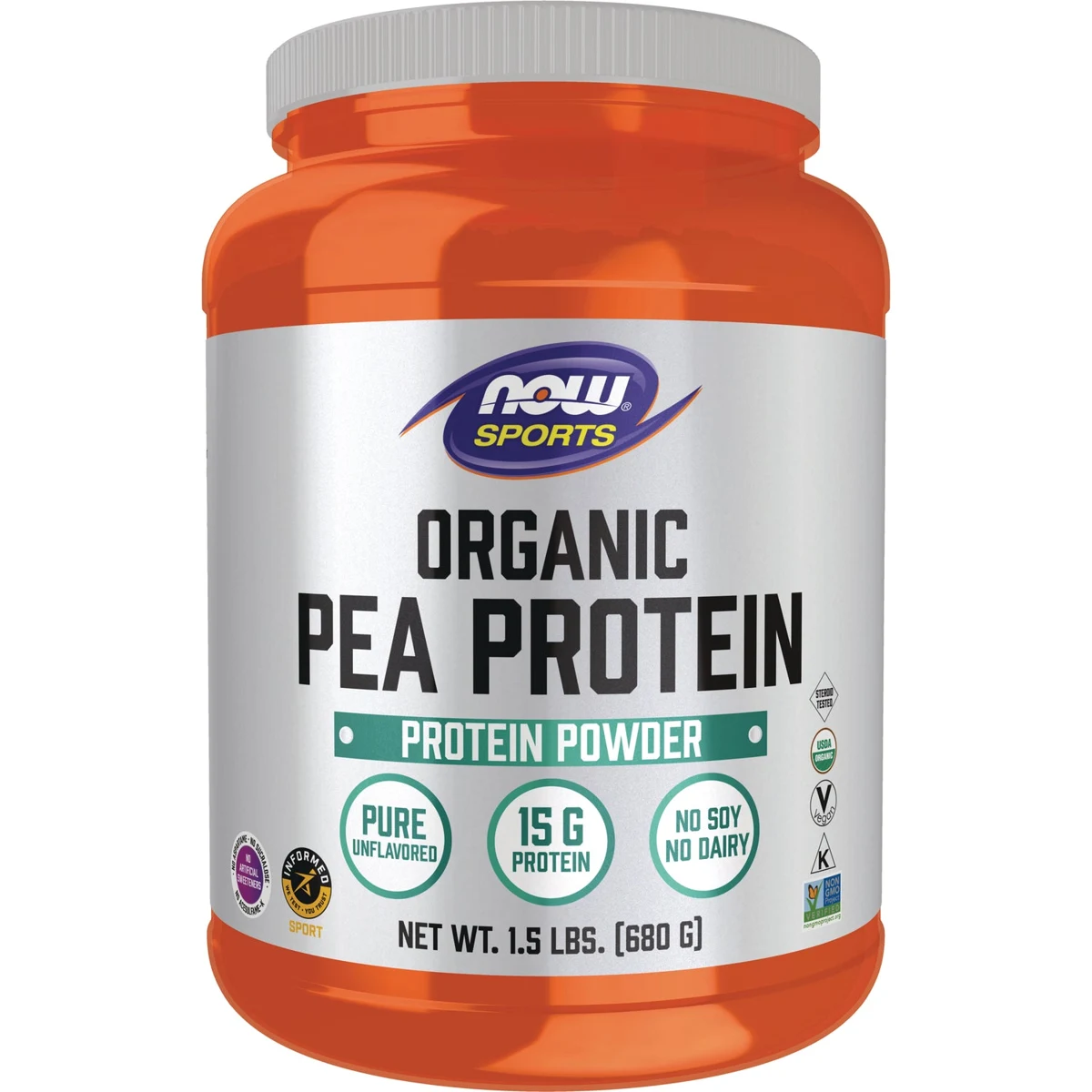 Organic Pea Protein - Pure Unflavored