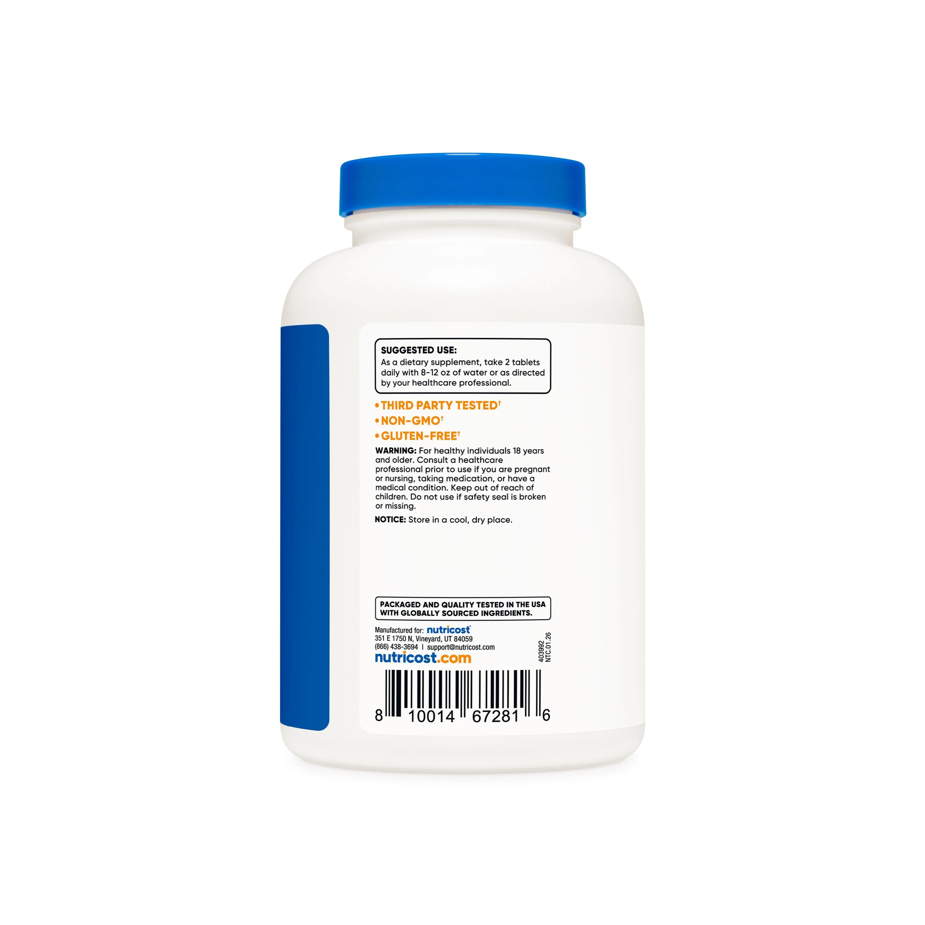 Calcium + Vitamin D3 Tablets — image 3 of 3