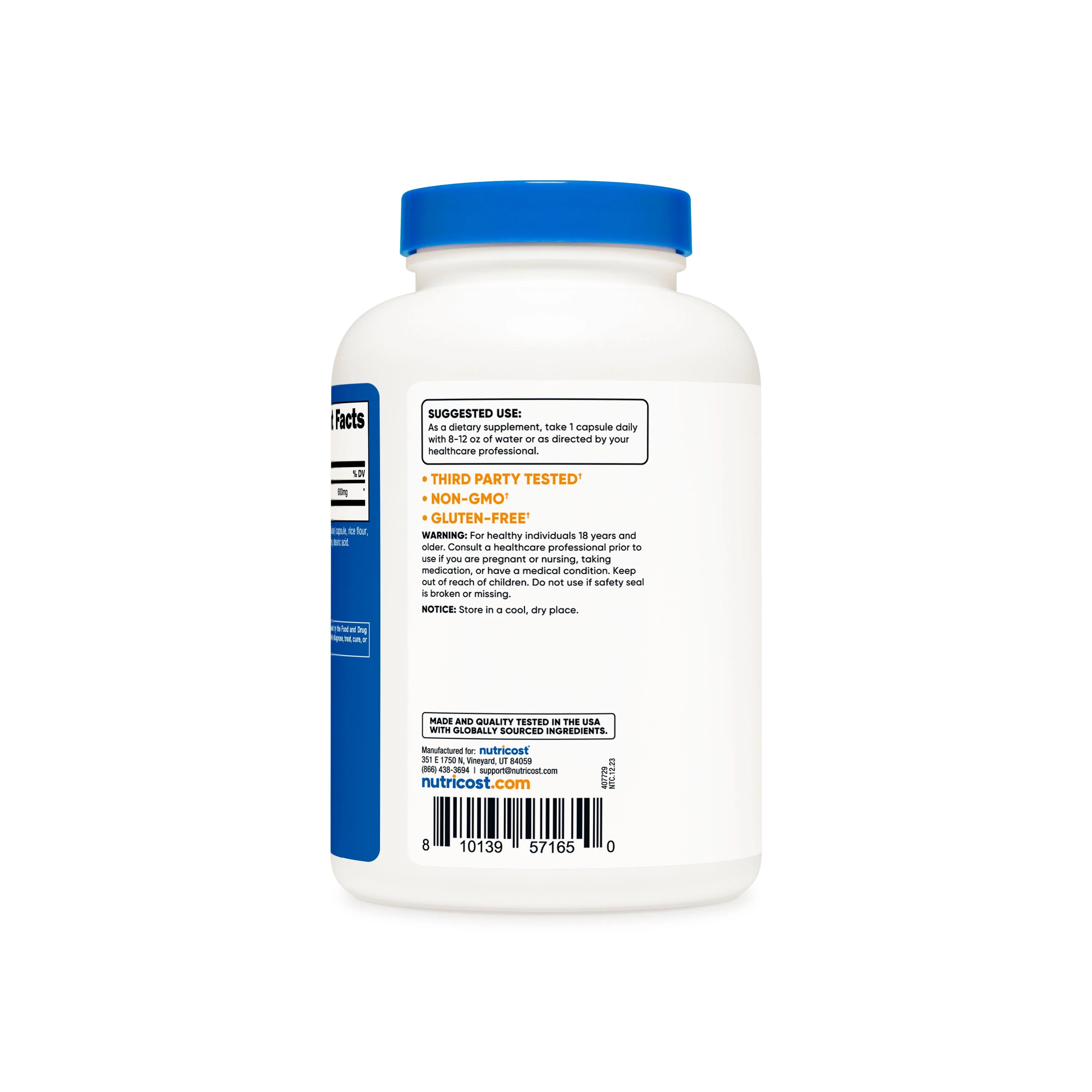 N-Acetyl L-Cysteine (NAC) Capsules — image 2 of 6