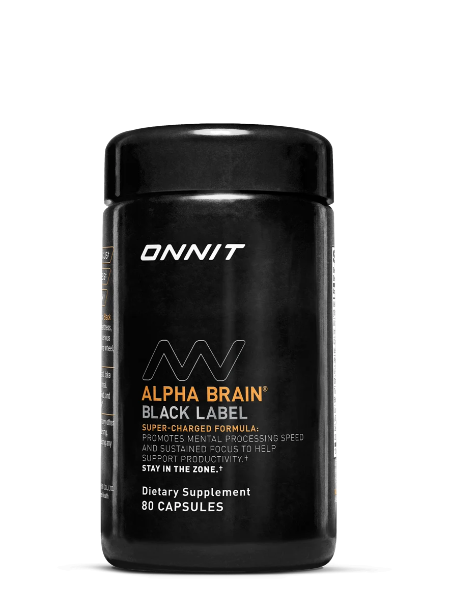 Alpha BRAIN Black Label (80 ct)