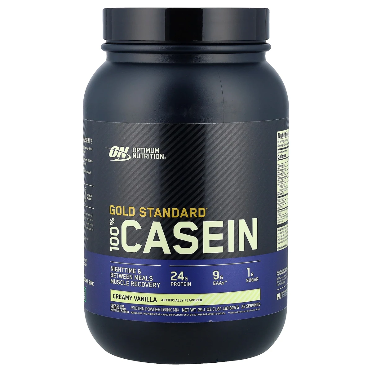 Gold Standard 100% Casein, Creamy Vanilla