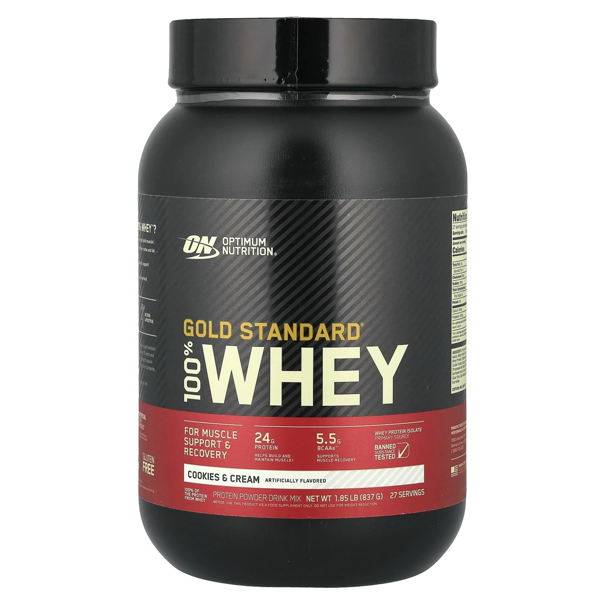Gold Standard 100% Whey, Cookies & Cream