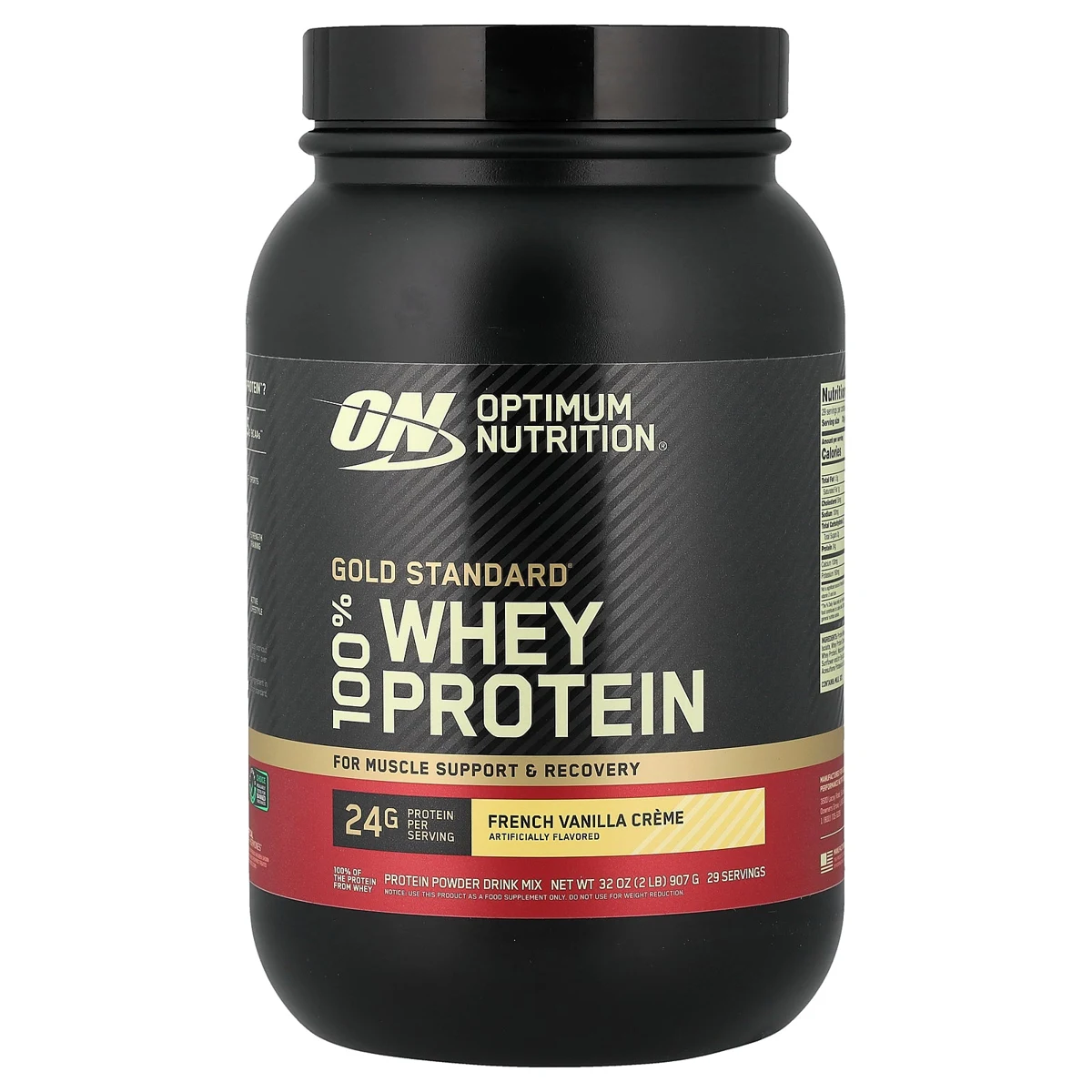 Gold Standard 100% Whey Protein, French Vanilla Creme