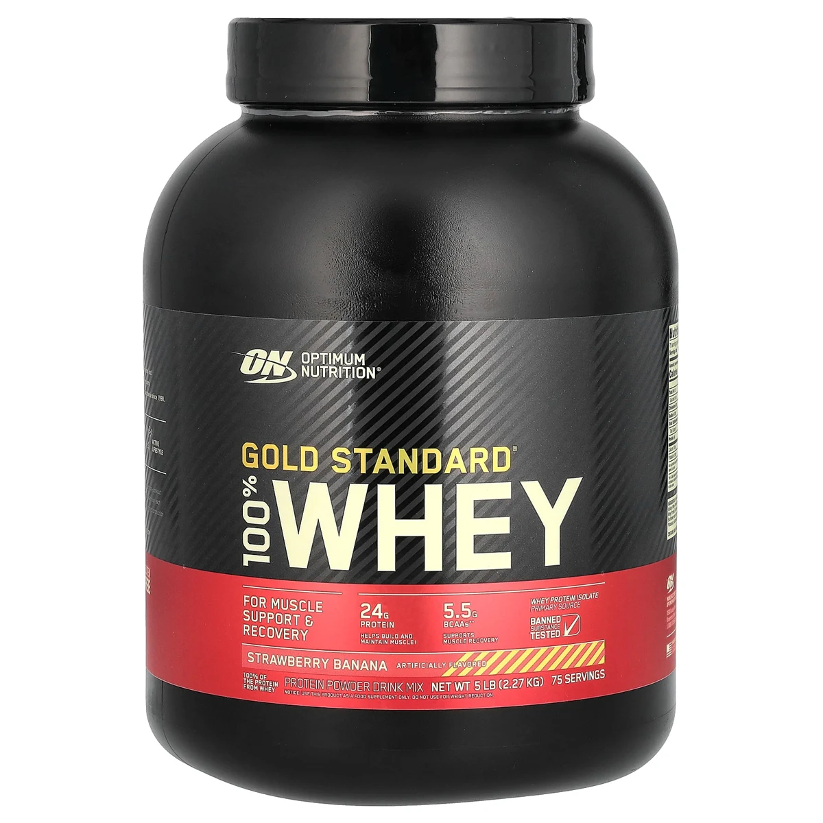 Gold Standard 100% Whey, Strawberry Banana