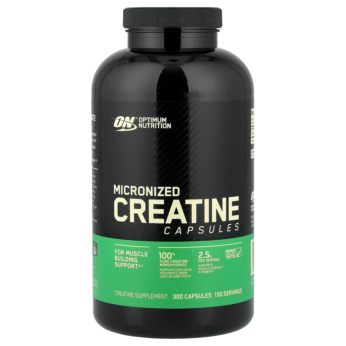 Micronized Creatine Capsules, 1,250 mg
