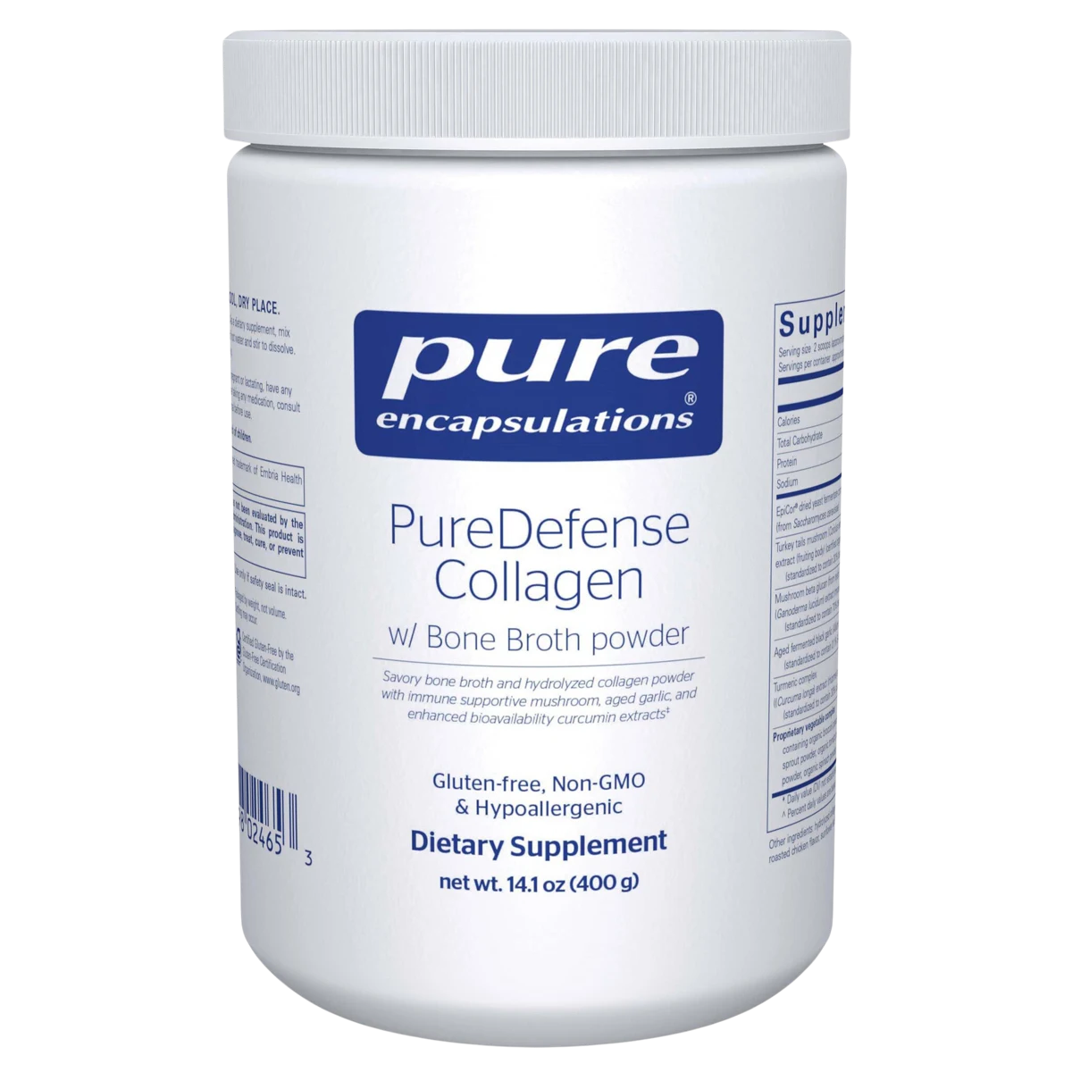 PureDefense Collagen w/ Bone Broth powder