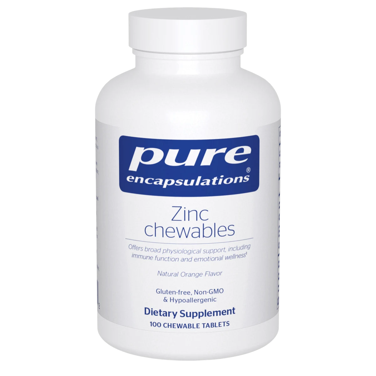 Zinc chewables