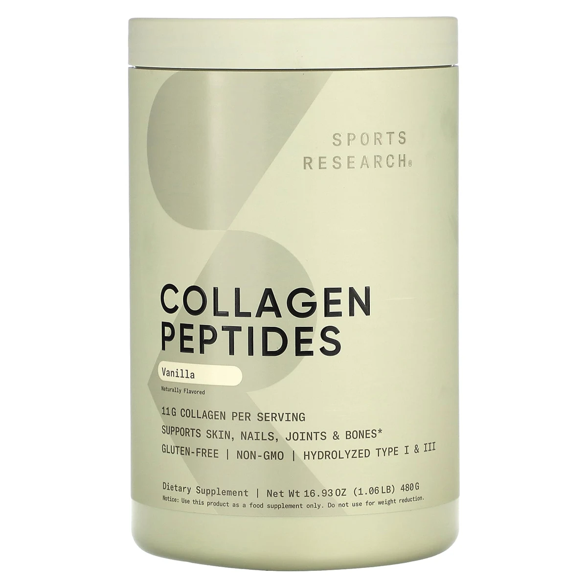 Collagen Peptides, Vanilla