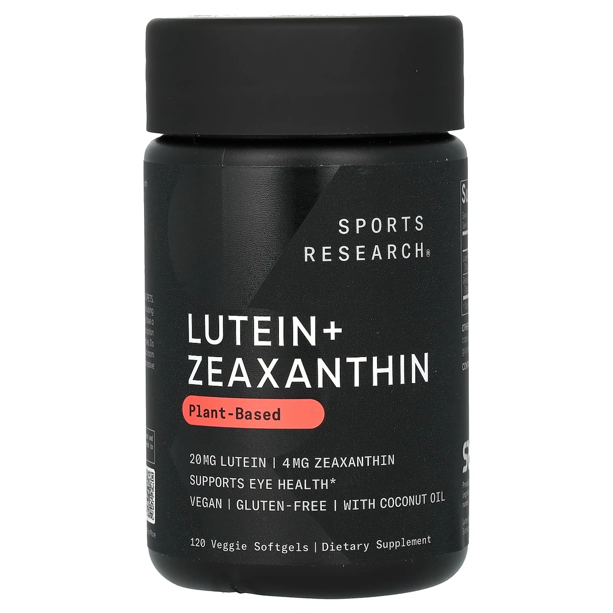 Lutein + Zeaxanthin Softgels, Plant-Based
