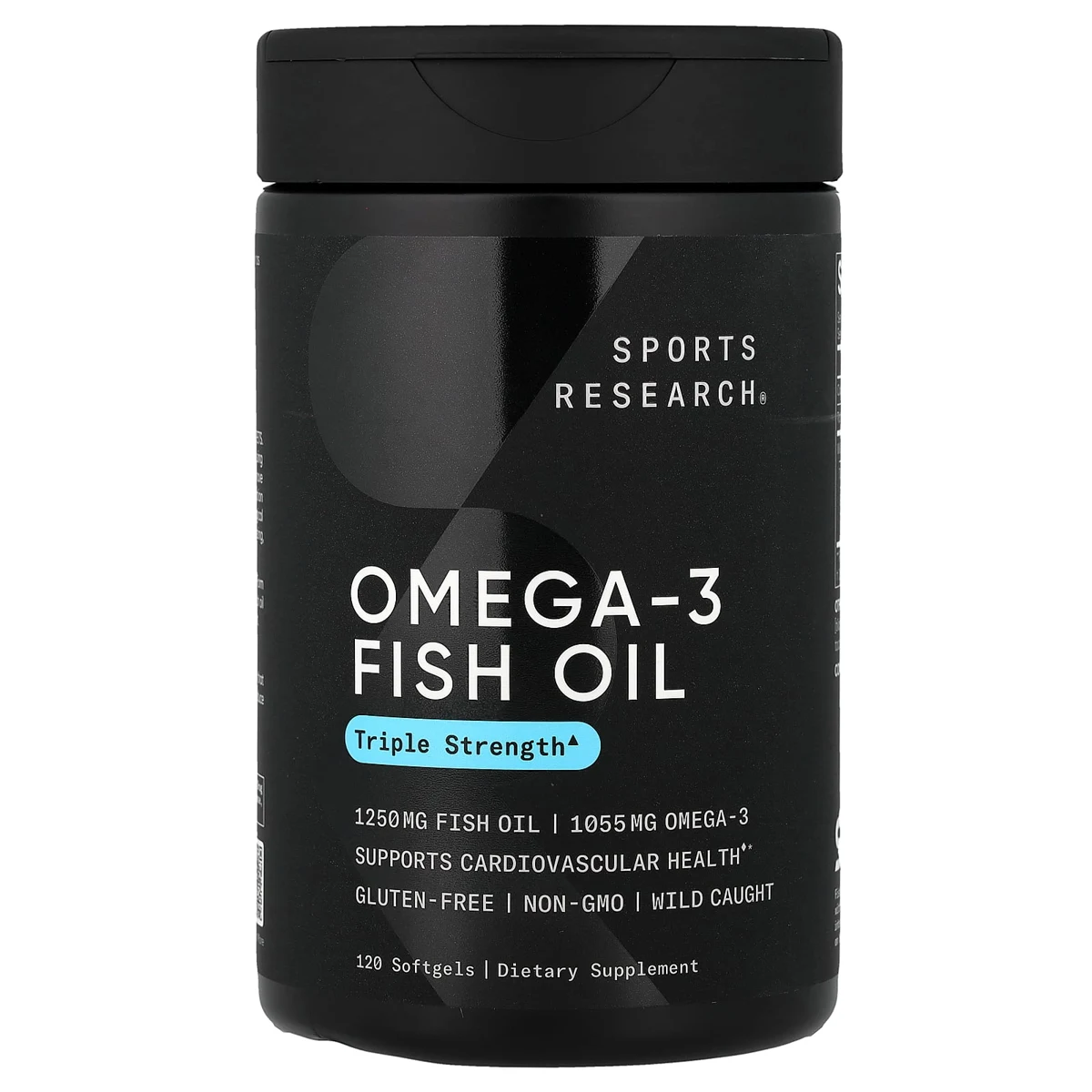 Omega-3 Fish Oil Softgels, Triple Strength