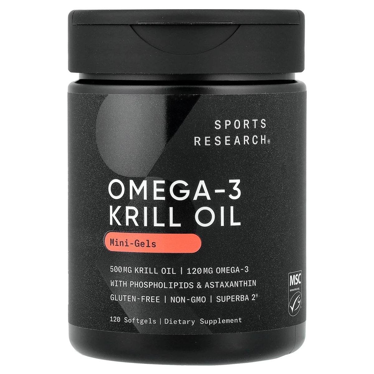 Omega-3 Krill Oil Mini-Gels Softgels