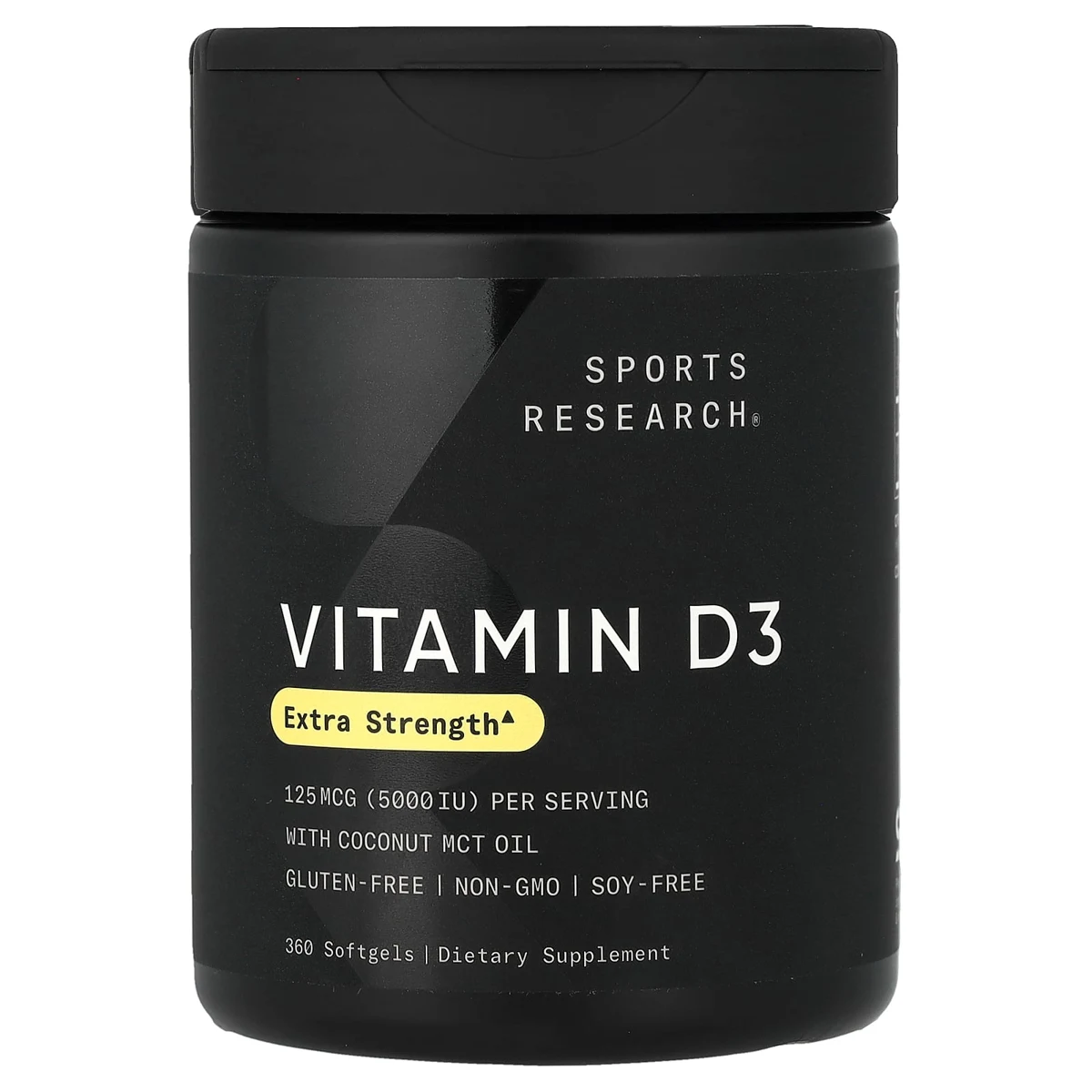 Vitamin D3, 125 mcg (5,000 IU)