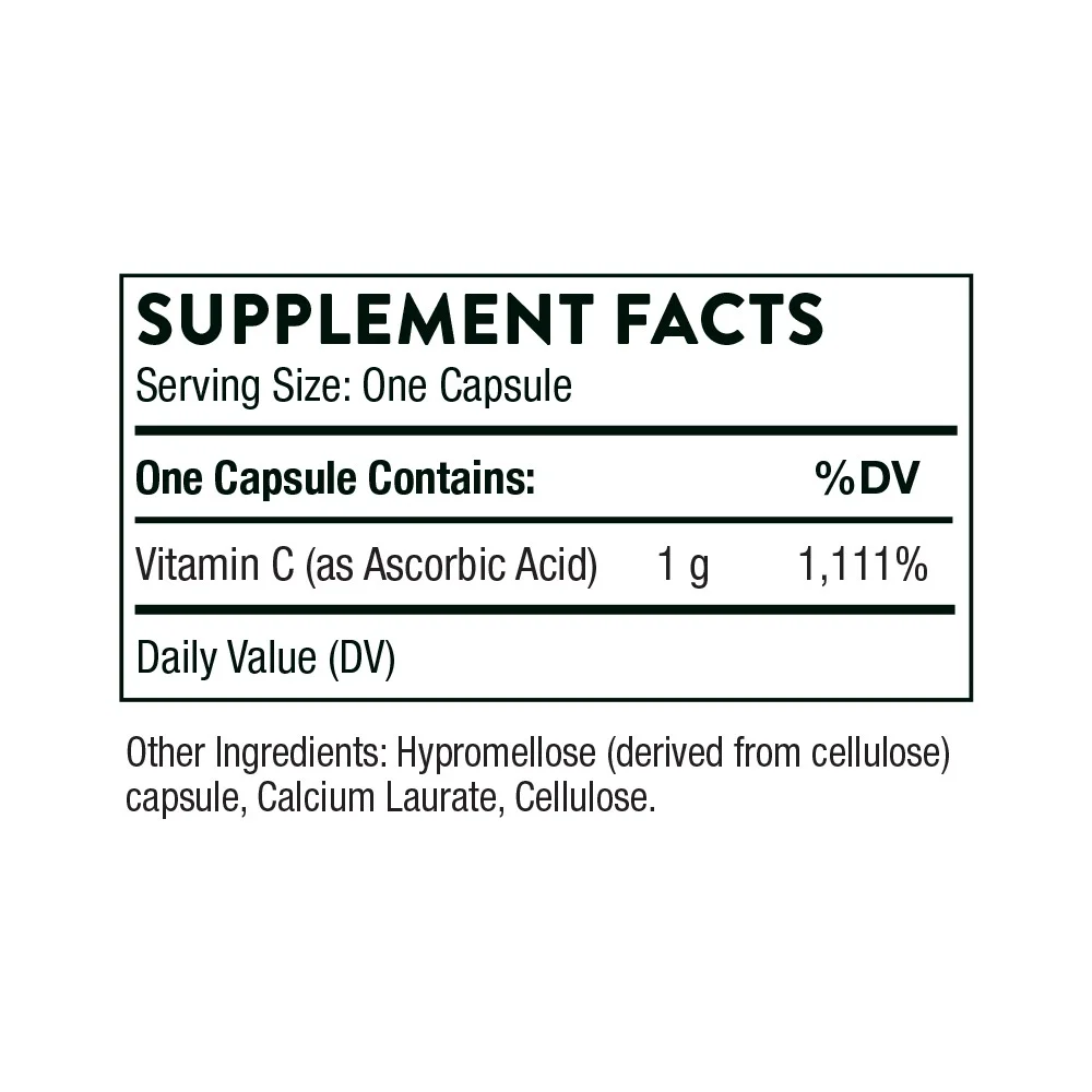 Vitamin C 1,000 mg (formerly Ascorbic Acid) — image 7 of 7