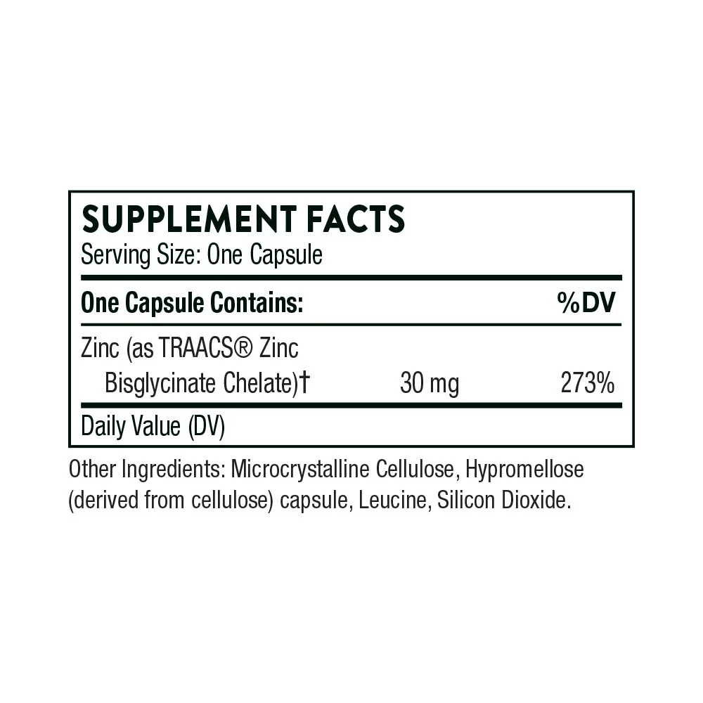 Zinc Bisglycinate 30 mg — image 6 of 6