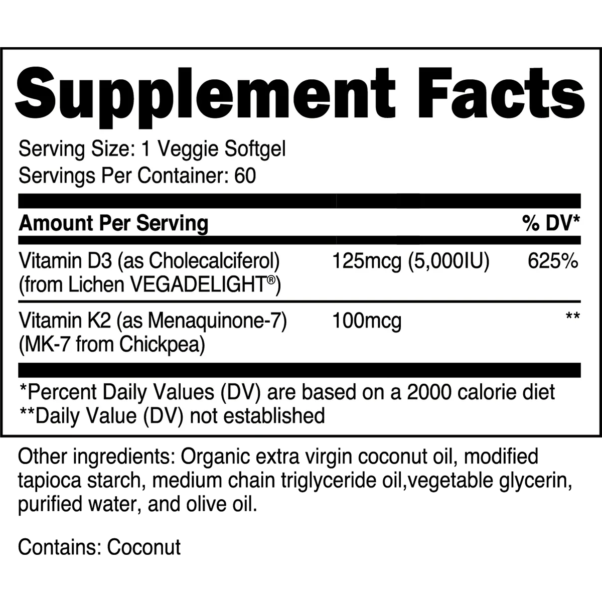 Vitamin D3 K2 — image 2 of 2