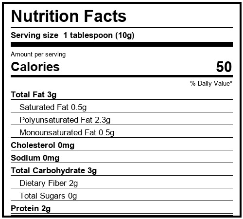 Ground Golden Flax Seeds — image 3 of 3