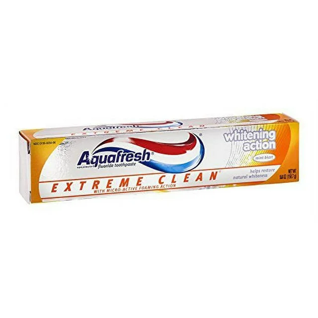 Aquafresh Extreme Clean Whitening Toothpaste