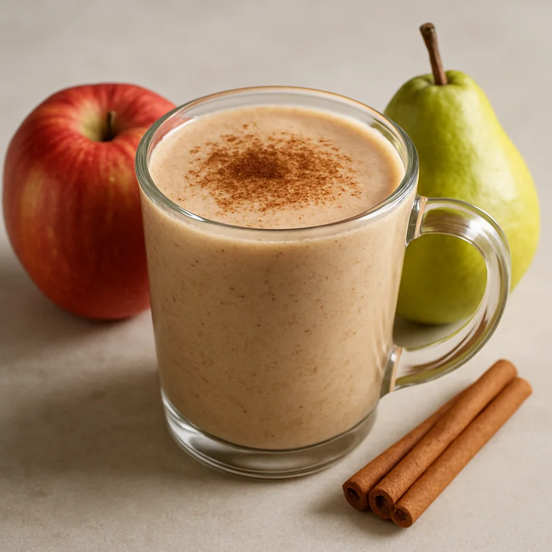Apple-Pear Cinnamon Smoothie