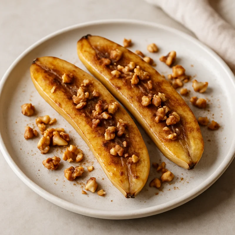 Baked Cinnamon Bananas