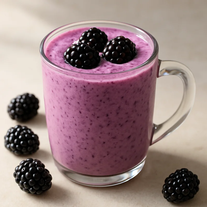 Blackberry-Vanilla Smoothie