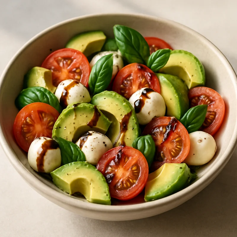 Avocado Caprese Salad