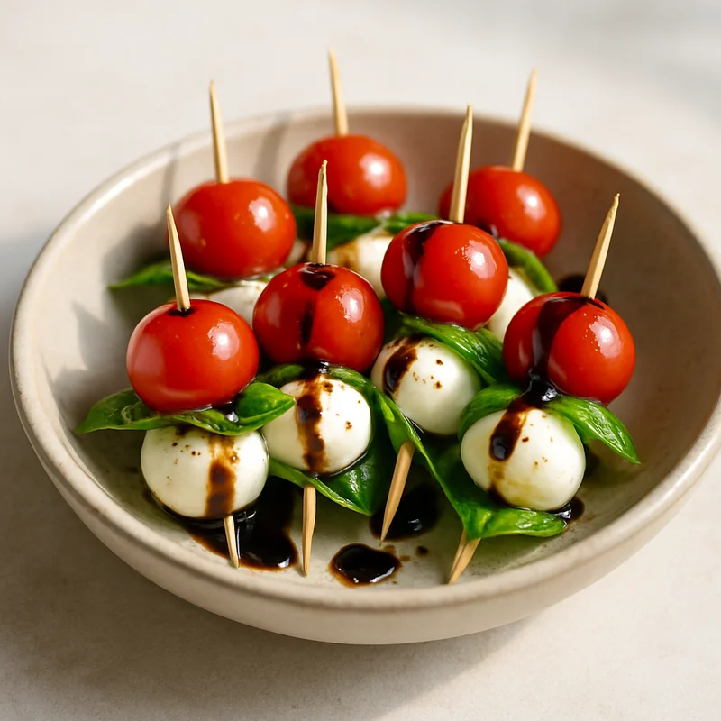 Cherry Caprese Skewers