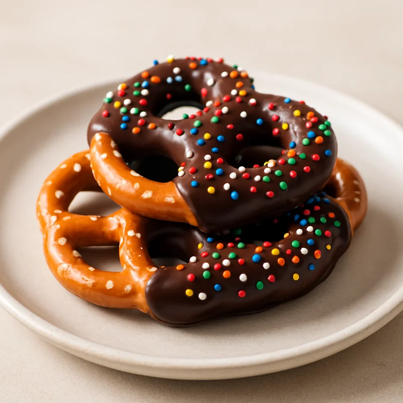 Chocolate Dipped Pretzels
