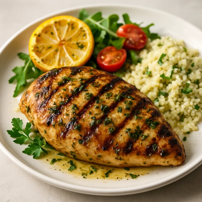 Grilled Lemon Herb Chicken