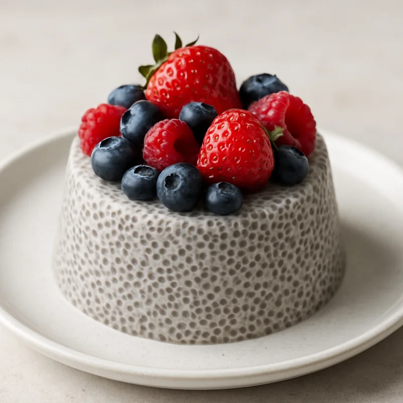 Chia Berry Pudding