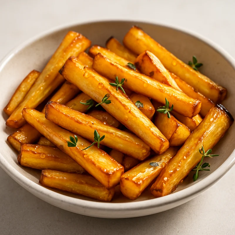 Honey Roasted Parsnips