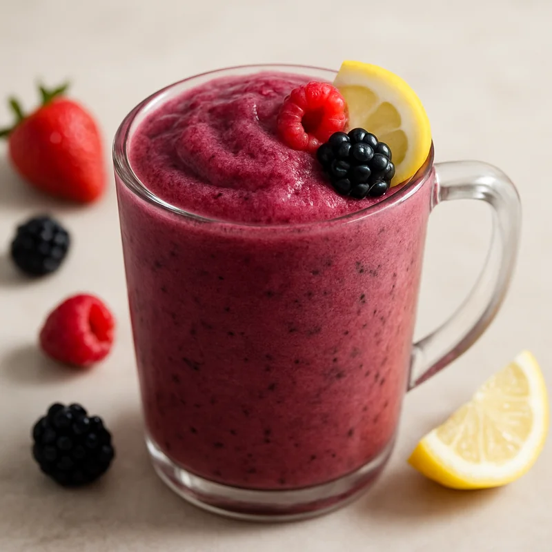 Triple-Berry Lemonade Smoothie