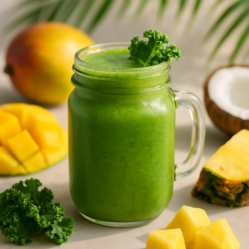 Tropical Kale Smoothie