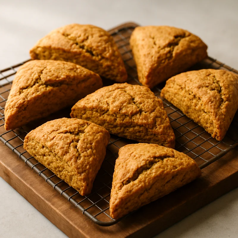 Whole Wheat Pumpkin Scones