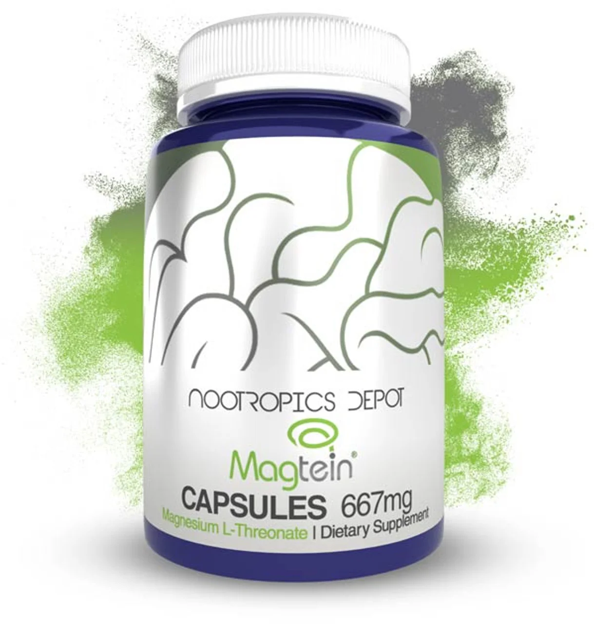 Magtein Magnesium L-Threonate Capsules — image 1 of 6