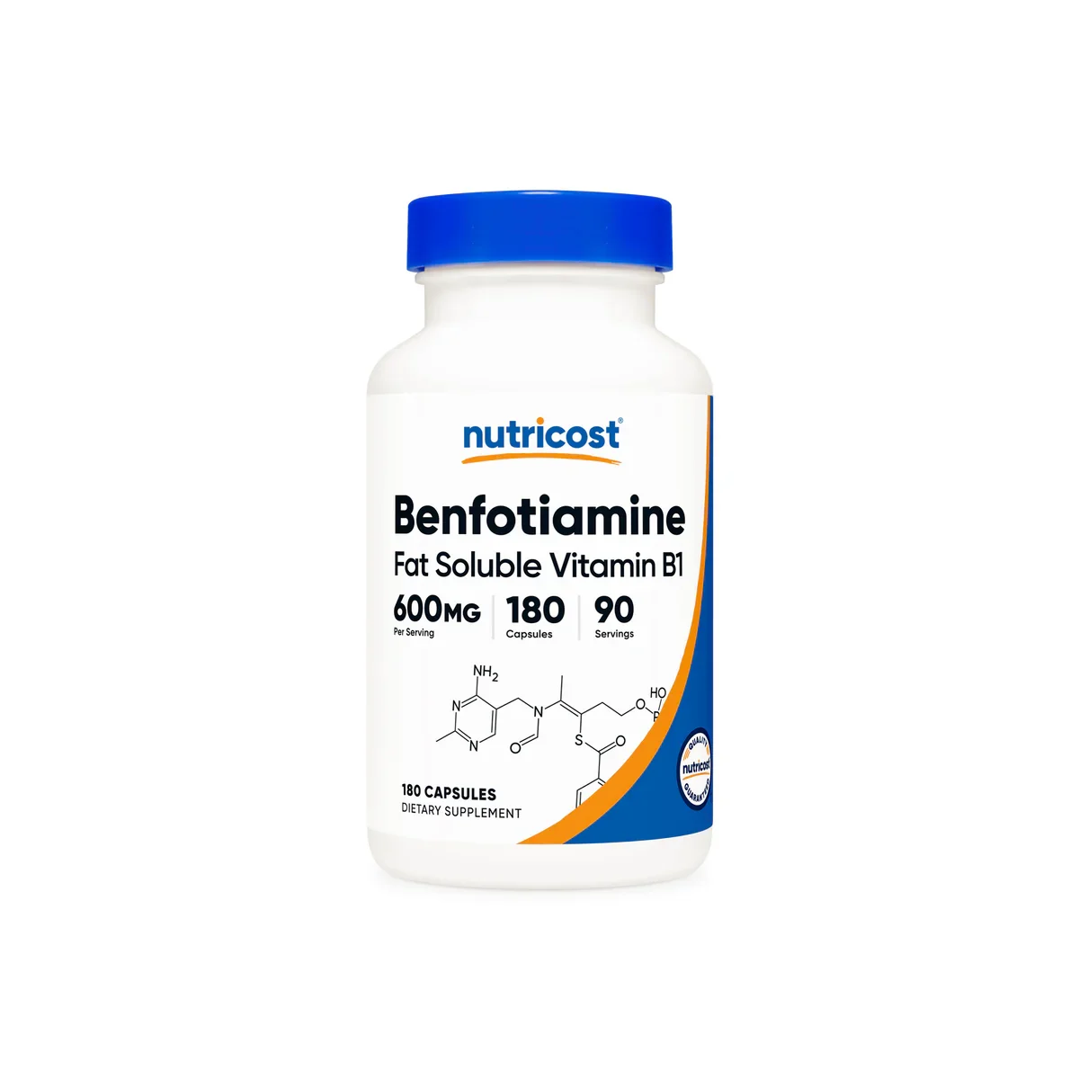 Benfotiamine (600 mg) 180 Capsules — image 1 of 1