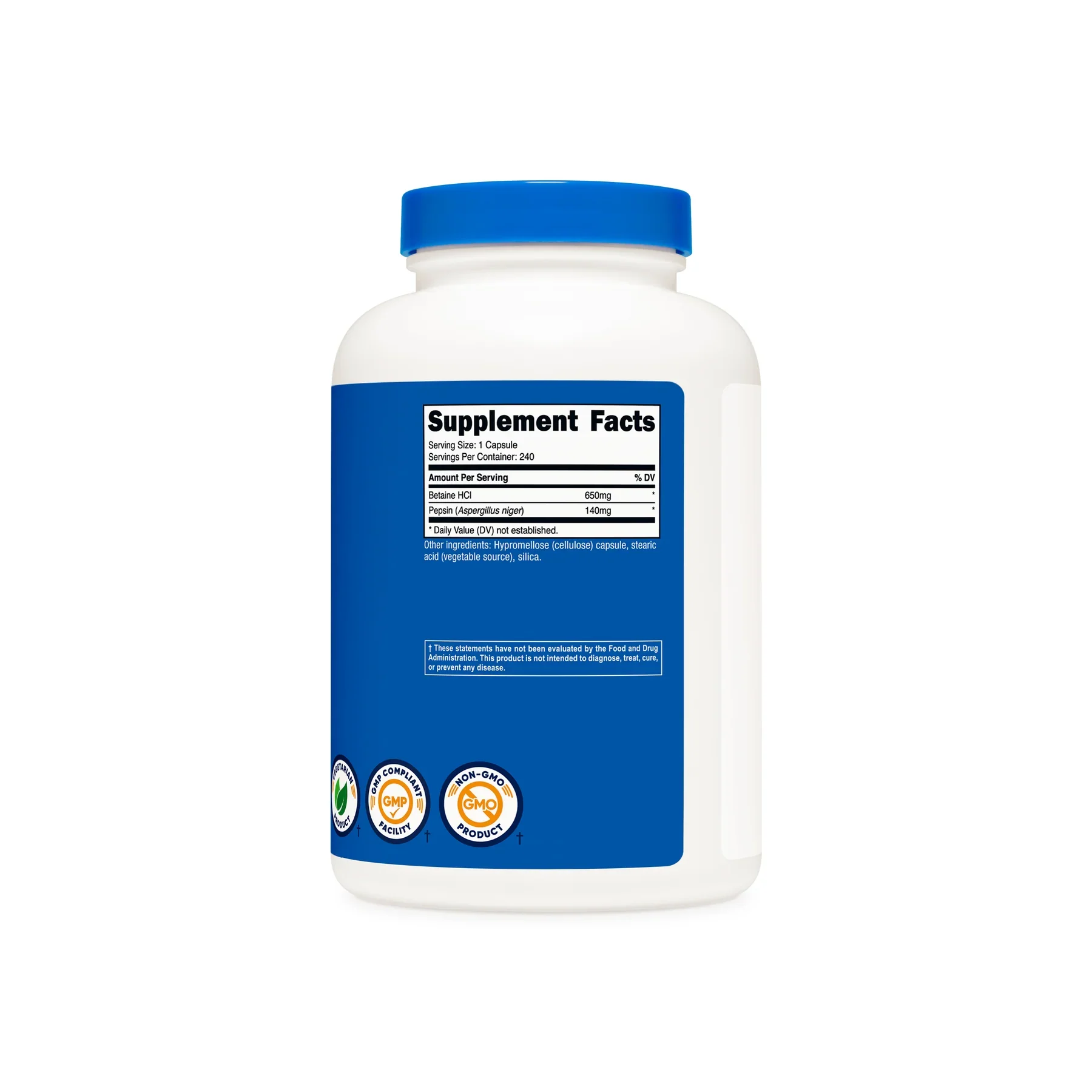 Betaine HCI + Pepsin Capsules — image 2 of 2