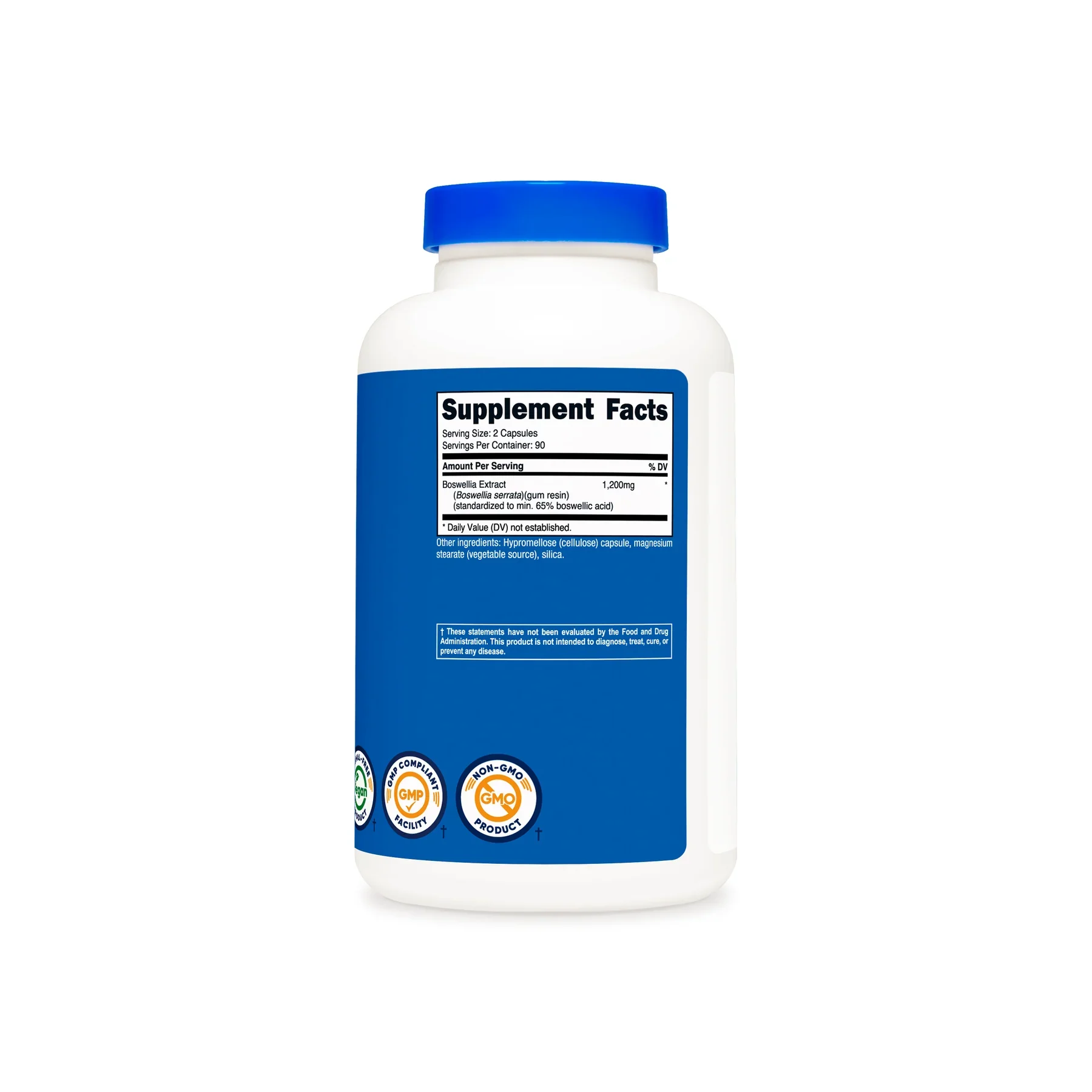 Boswellia Extract 65% Boswellic Acid Capsules — image 2 of 2