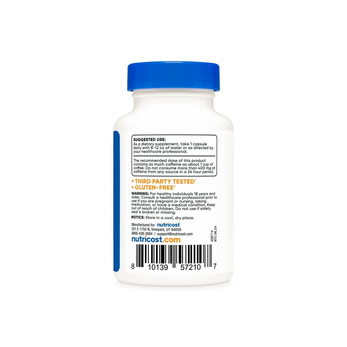 Caffeine + L-Theanine Capsules — image 2 of 3