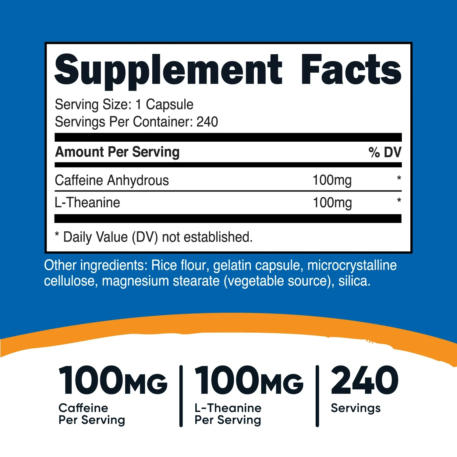 Caffeine + L-Theanine Capsules — image 3 of 3