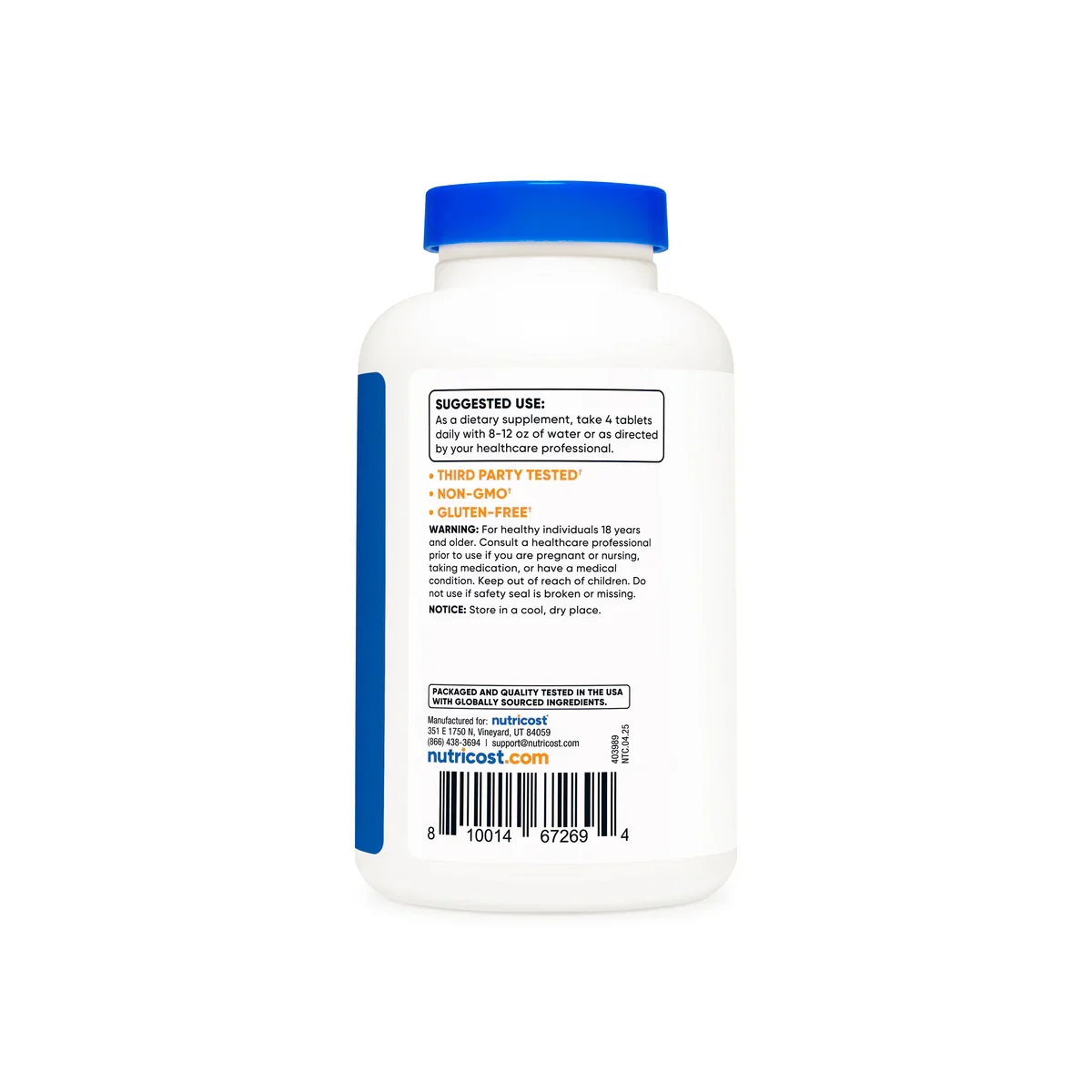 Calcium & Magnesium Carbonate Tablets — image 2 of 2