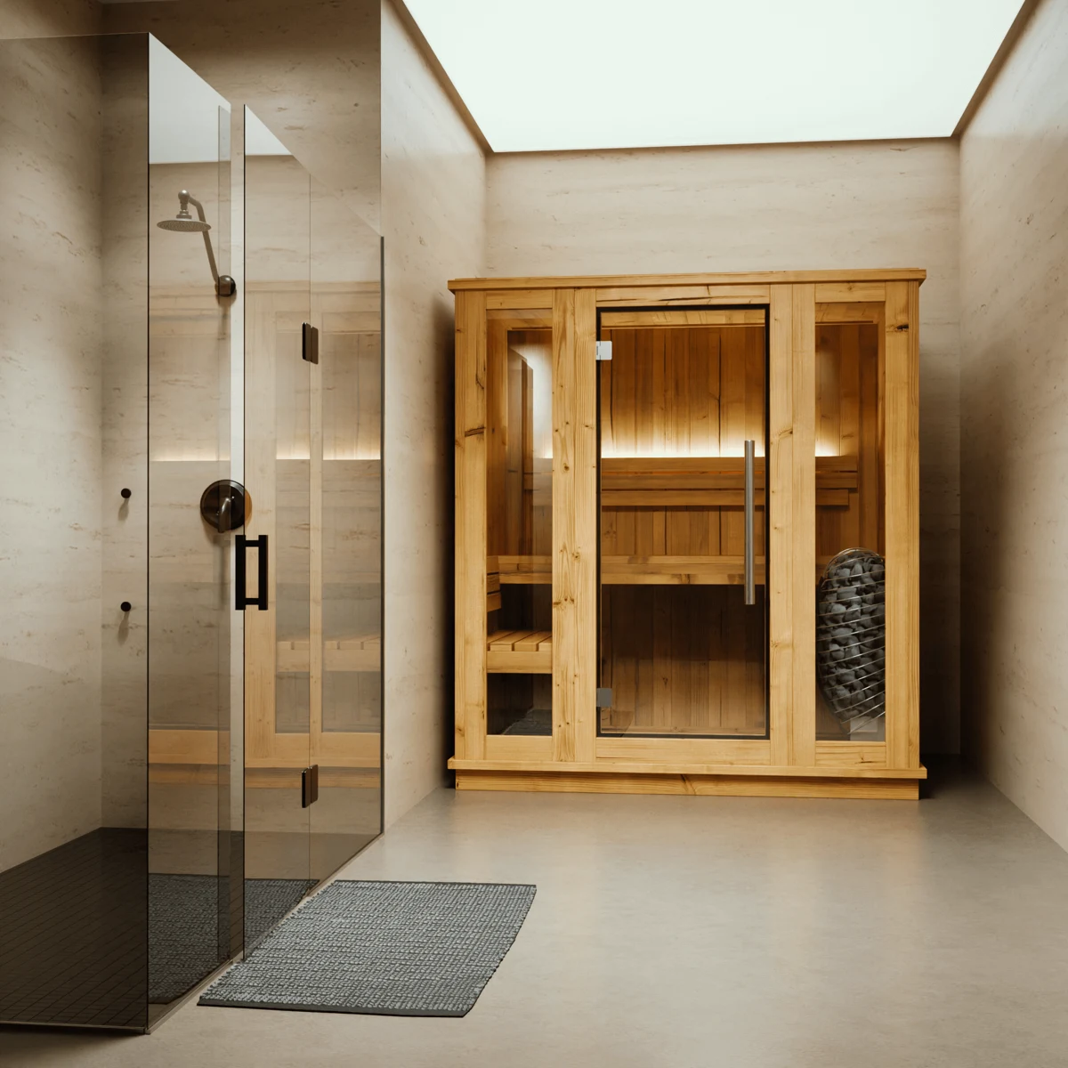 Auburn 2-3 Person Indoor Sauna